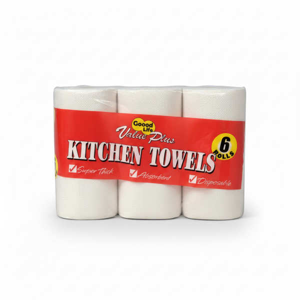 Kitchen Paper Towels 60 Sheets – Absorbent & Strong | GTP Chem