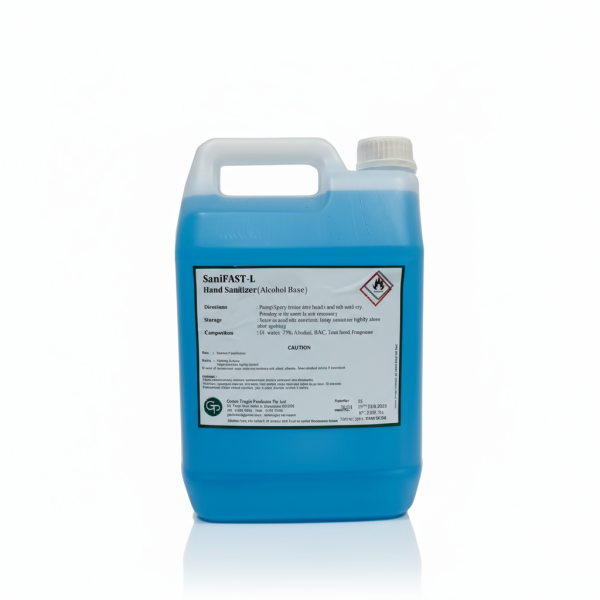 Bulk Hand Sanitizer 5L 70% Alcohol – SaniFAST-L | GTP Chem