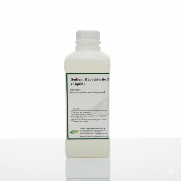 Sodium Hypochlorite 10% 1L – Disinfectant | GTP Chem